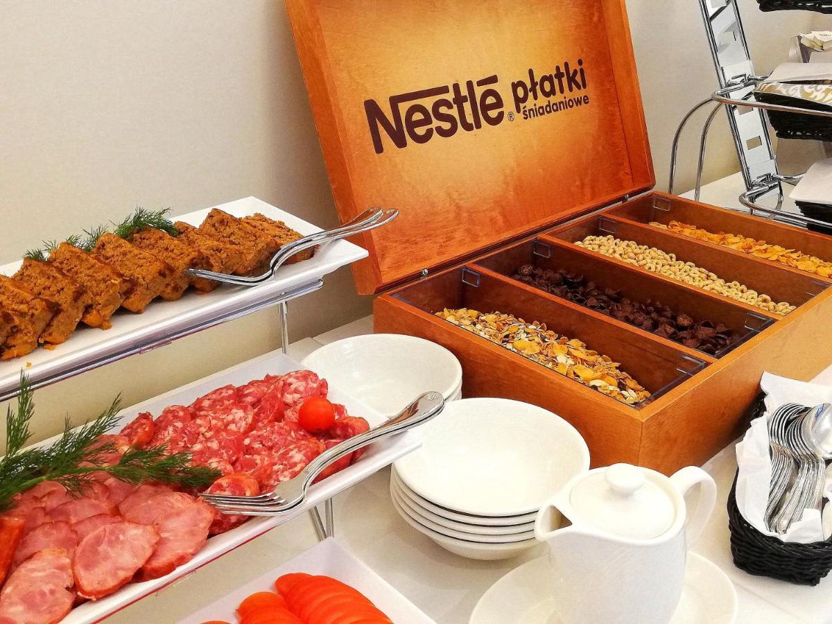 Boutique Odyseja & Spa Ciechocinek Luaran gambar Nestlé breakfast